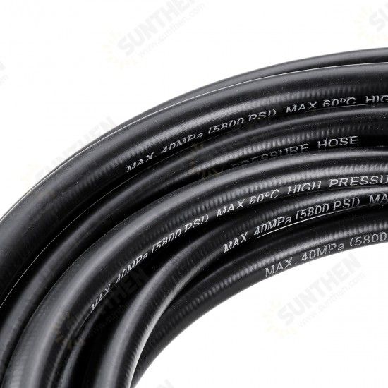 High Pressure Washer Hose 5/10/15/20/25/30m With 4 Connectors High Pressure Washer Hose 5/10/15/20/25/30m With 4 Connectors