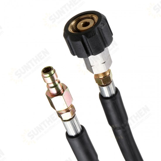 High Pressure Washer Hose 5/10/15/20/25/30m With 4 Connectors High Pressure Washer Hose 5/10/15/20/25/30m With 4 Connectors