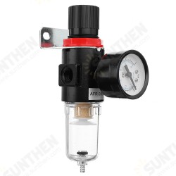 AFR2000 G1/4 Single Compressor Air Filter Air Pressure Regulator Water-oil Separator Trap Filter for Air Tools System AFR2000 G1/4 Single Compressor Air Filter Air Pressure Regulator Water-oil Separator Trap Filter for Air Tools System