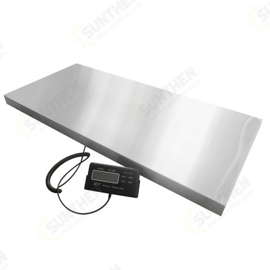 LCD Digital Stainless Steel Waterproof Animal/Parcel Platform Scale For Dog Goat Livestock Vet LCD Digital Stainless Steel Waterproof Animal/Parcel Platform Scale For Dog Goat Livestock Vet