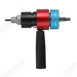 LT8 Electric Riveter Nut Riveting Tools Kit Clutch Type Automatic Stop Cordless Riveting Adapter M5 For Electric Drill LT8 Electric Riveter Nut Riveting Tools Kit Clutch Type Automatic Stop Cordless Riveting Adapter M5 For Electric Drill