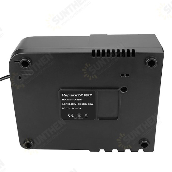 Li-ion Battery Charger 2/6/6.5A EU Plug Charging Current For Makita 14.4V-18V BL1830 BL1430 DC18RC Power Tool Battery Li-ion Battery Charger 2/6/6.5A EU Plug Charging Current For Makita 14.4V-18V BL1830 BL1430 DC18RC Power Tool Battery