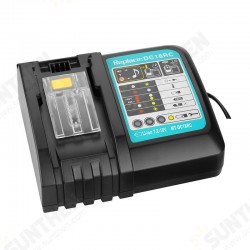 Li-ion Battery Charger 2/6/6.5A EU Plug Charging Current For Makita 14.4V-18V BL1830 BL1430 DC18RC Power Tool Battery Li-ion Battery Charger 2/6/6.5A EU Plug Charging Current For Makita 14.4V-18V BL1830 BL1430 DC18RC Power Tool Battery