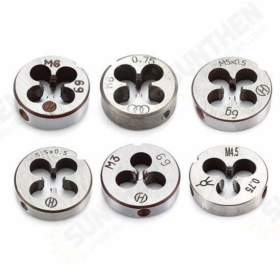 M3 to M6 20mm Daimeter Metric Right Hand Die Right Hand Thread Alloy Steel Die M3 to M6 20mm Daimeter Metric Right Hand Die Right Hand Thread Alloy Steel Die