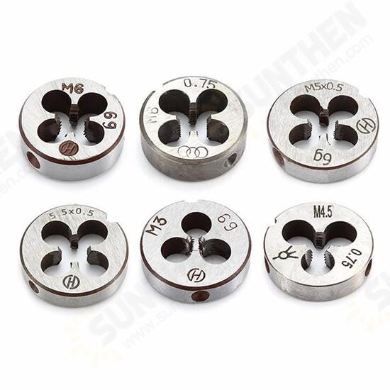 M3 to M6 20mm Daimeter Metric Right Hand Die Right Hand Thread Alloy Steel Die