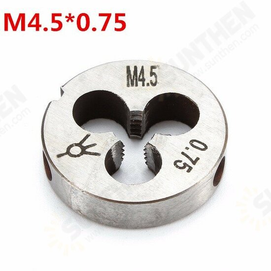 M3 to M6 20mm Daimeter Metric Right Hand Die Right Hand Thread Alloy Steel Die