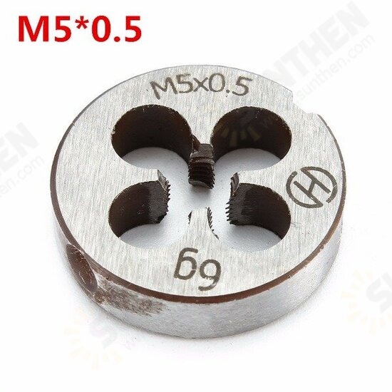 M3 to M6 20mm Daimeter Metric Right Hand Die Right Hand Thread Alloy Steel Die