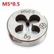 M3 to M6 20mm Daimeter Metric Right Hand Die Right Hand Thread Alloy Steel Die M3 to M6 20mm Daimeter Metric Right Hand Die Right Hand Thread Alloy Steel Die