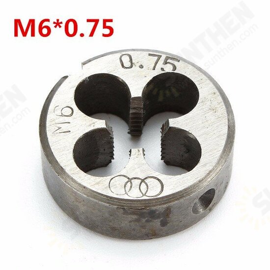 M3 to M6 20mm Daimeter Metric Right Hand Die Right Hand Thread Alloy Steel Die