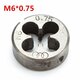 M3 to M6 20mm Daimeter Metric Right Hand Die Right Hand Thread Alloy Steel Die