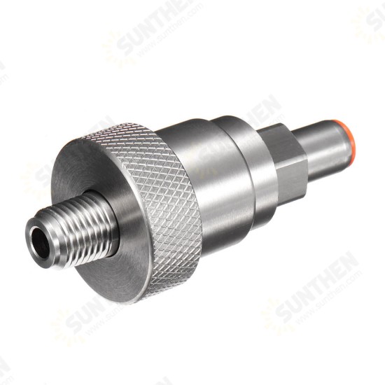 MNPT SCBA Firefighting SS-CGA 347 Kit 1/4 Inch MNPT Hand Tight Nut And 3 Inch Nipple MNPT SCBA Firefighting SS-CGA 347 Kit 1/4 Inch MNPT Hand Tight Nut And 3 Inch Nipple