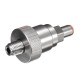 MNPT SCBA Firefighting SS-CGA 347 Kit 1/4 Inch MNPT Hand Tight Nut And 3 Inch Nipple MNPT SCBA Firefighting SS-CGA 347 Kit 1/4 Inch MNPT Hand Tight Nut And 3 Inch Nipple