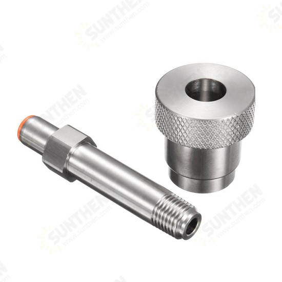 MNPT SCBA Firefighting SS-CGA 347 Kit 1/4 Inch MNPT Hand Tight Nut And 3 Inch Nipple MNPT SCBA Firefighting SS-CGA 347 Kit 1/4 Inch MNPT Hand Tight Nut And 3 Inch Nipple