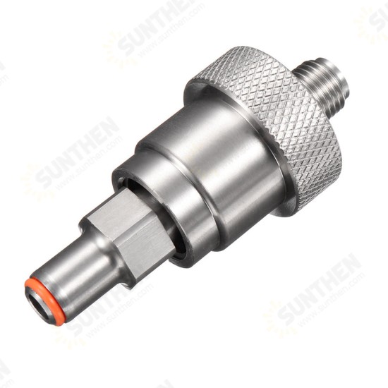 MNPT SCBA Firefighting SS-CGA 347 Kit 1/4 Inch MNPT Hand Tight Nut And 3 Inch Nipple MNPT SCBA Firefighting SS-CGA 347 Kit 1/4 Inch MNPT Hand Tight Nut And 3 Inch Nipple