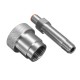 MNPT SCBA Firefighting SS-CGA 347 Kit 1/4 Inch MNPT Hand Tight Nut And 3 Inch Nipple MNPT SCBA Firefighting SS-CGA 347 Kit 1/4 Inch MNPT Hand Tight Nut And 3 Inch Nipple