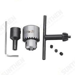 0.3-4mm Mini Electric Drill Chuck JTO Taper with 5mm Shaft Connecting Rod for 775 Motor 0.3-4mm Mini Electric Drill Chuck JTO Taper with 5mm Shaft Connecting Rod for 775 Motor
