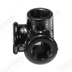 3/4 Inch Side Outlet Malleable Iron Elbow 90 Threaded Cross Pipes Fittings Connector 3/4 Inch Side Outlet Malleable Iron Elbow 90 Threaded Cross Pipes Fittings Connector