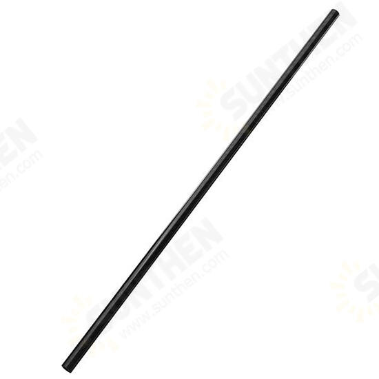 500mm*12mm*10mm Black Carbon Fiber Tube Roll Wrapped Tube for Multicopter