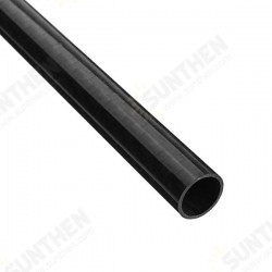 500mm*12mm*10mm Black Carbon Fiber Tube Roll Wrapped Tube for Multicopter 500mm*12mm*10mm Black Carbon Fiber Tube Roll Wrapped Tube for Multicopter