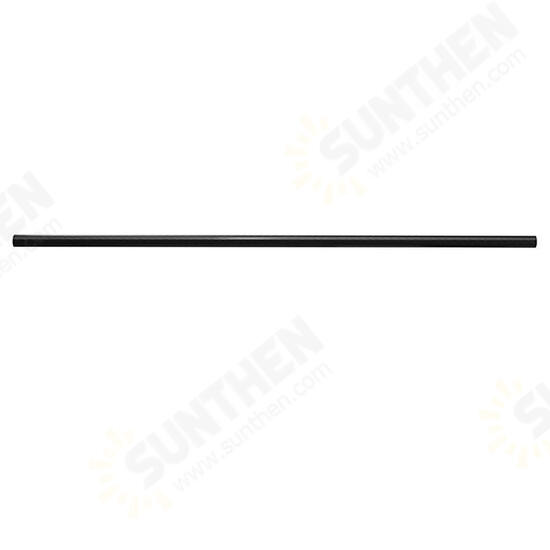 500mm*12mm*10mm Black Carbon Fiber Tube Roll Wrapped Tube for Multicopter