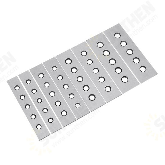 8pcs 3/16 Inch Parallel Pad Block Vises Machine Tool Parallel Base Set 4set Parallel Iron Plate Lathe Tools 8pcs 3/16 Inch Parallel Pad Block Vises Machine Tool Parallel Base Set 4set Parallel Iron Plate Lathe Tools