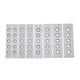 8pcs 3/16 Inch Parallel Pad Block Vises Machine Tool Parallel Base Set 4set Parallel Iron Plate Lathe Tools