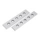8pcs 3/16 Inch Parallel Pad Block Vises Machine Tool Parallel Base Set 4set Parallel Iron Plate Lathe Tools 8pcs 3/16 Inch Parallel Pad Block Vises Machine Tool Parallel Base Set 4set Parallel Iron Plate Lathe Tools