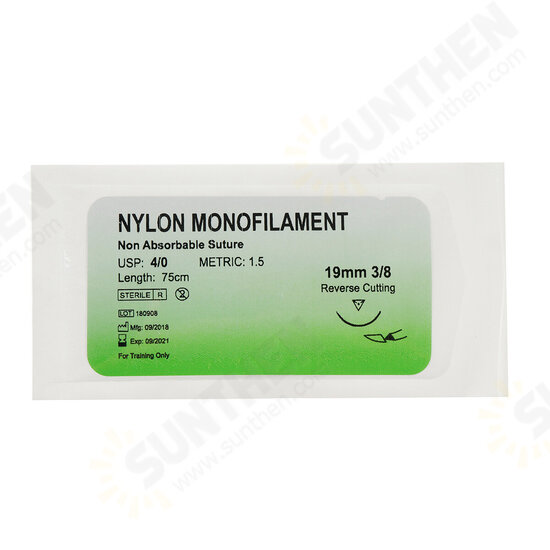 Medical Nylon Monofilament Suture Practice Equipment for Suture Training Nurse