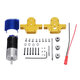 Metal Transfer Gearbox 370 Motor For B-24 B16 B36 C24 1/16 4WD 6WD RC Car Case Metal Transfer Gearbox 370 Motor For B-24 B16 B36 C24 1/16 4WD 6WD RC Car Case