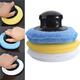 Microfiber Foam Sponge Polish Wax Applicator Pad Set with Handle Microfiber Foam Sponge Polish Wax Applicator Pad Set with Handle