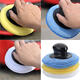 Microfiber Foam Sponge Polish Wax Applicator Pad Set with Handle Microfiber Foam Sponge Polish Wax Applicator Pad Set with Handle