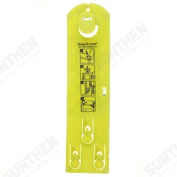 Multifunction Level Ruler Frame Hanger Wall Hanging Measuring Tool DIY Picture PWall Decoration Home Tool