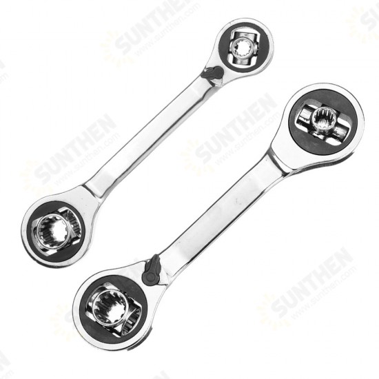 Multifunctional 16 In 1 Two-way Socket Ratchet Wrench 360 Degree Car Repair Hand Tools Multifunctional 16 In 1 Two-way Socket Ratchet Wrench 360 Degree Car Repair Hand Tools