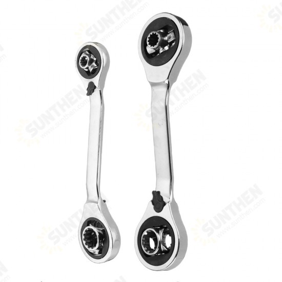 Multifunctional 16 In 1 Two-way Socket Ratchet Wrench 360 Degree Car Repair Hand Tools Multifunctional 16 In 1 Two-way Socket Ratchet Wrench 360 Degree Car Repair Hand Tools