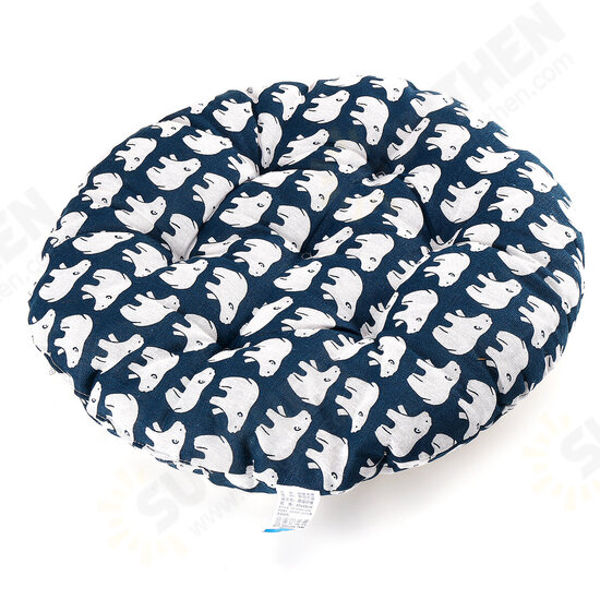 Nordic Round Cotton Cushion Dining Chair Seat Pads Thick Garden Floor Cushion Nordic Round Cotton Cushion Dining Chair Seat Pads Thick Garden Floor Cushion