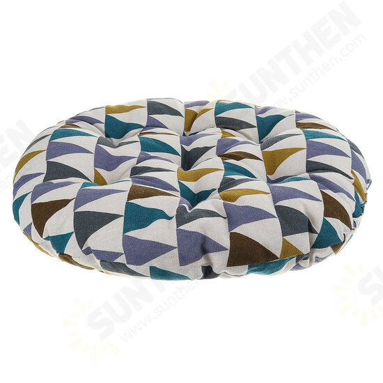 Nordic Round Cotton Cushion Dining Chair Seat Pads Thick Garden Floor Cushion Nordic Round Cotton Cushion Dining Chair Seat Pads Thick Garden Floor Cushion