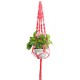 Nylon Rope Tassel Flower Pot Hanging Basket Net Knotted Rope Plant Holder Nylon Rope Tassel Flower Pot Hanging Basket Net Knotted Rope Plant Holder
