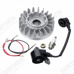 OEM 11224001217 Replacement Flywheel Coil NGK Plug for Stihl Electric Chainsaw 066 MS660