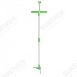 Portable Long Handled Lightweight Claw Weeder Durable Manual Outdoor Stand Up Garden Lawn Weed Puller Root Remover