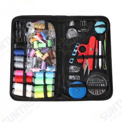 Portable Travel Small Home Sewing Kit Case Needle Thread Scissor