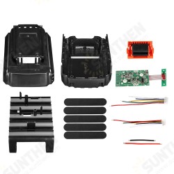 Power Tool Battery Enclosure Without Battery For DC 40V Black And Decker Li-Ion Battery Power Tool Battery Enclosure Without Battery For DC 40V Black And Decker Li-Ion Battery