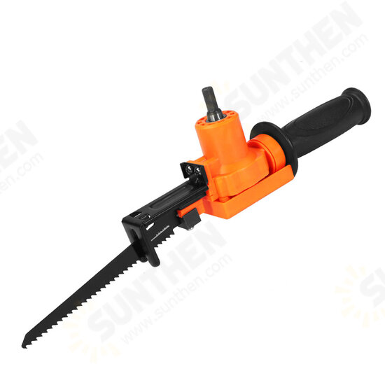 Reciprocating Saw Attachment Adapter Change Electric Drill Into Reciprocating Saw for Wood Metal Cutting