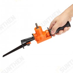 Reciprocating Saw Attachment Adapter Metal Cutting Tools Electric Drill Attachment 2 Blades Reciprocating Saw Attachment Adapter Metal Cutting Tools Electric Drill Attachment 2 Blades