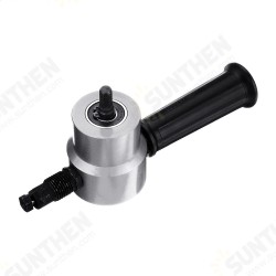 Red/Gold/Grey Double Head Sheet Metal Nibbler Cutter Drill Attachment Metal Sheet Cutter Red/Gold/Grey Double Head Sheet Metal Nibbler Cutter Drill Attachment Metal Sheet Cutter