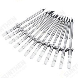 Replacement Upgrade Black Soldering Iron Tips For TS Digital LCD Soldering Iron Replacement Upgrade Black Soldering Iron Tips For TS Digital LCD Soldering Iron