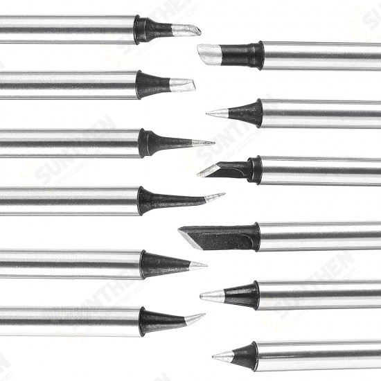 Replacement Upgrade Black Soldering Iron Tips For TS Digital LCD Soldering Iron Replacement Upgrade Black Soldering Iron Tips For TS Digital LCD Soldering Iron