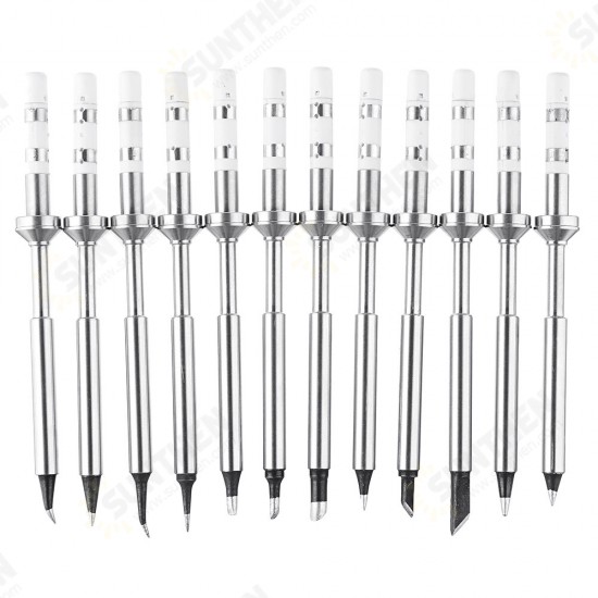 Replacement Upgrade Black Soldering Iron Tips For TS Digital LCD Soldering Iron Replacement Upgrade Black Soldering Iron Tips For TS Digital LCD Soldering Iron