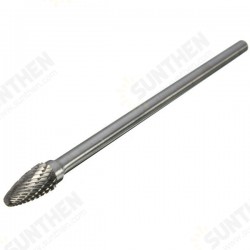 Rotary Burr 1/4 Inch Shank 6 Inch Long Carbide Cutter CNC Engraving Bit For Dremel Rotary Burr 1/4 Inch Shank 6 Inch Long Carbide Cutter CNC Engraving Bit For Dremel