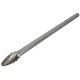 Rotary Burr 1/4 Inch Shank 6 Inch Long Carbide Cutter CNC Engraving Bit For Dremel