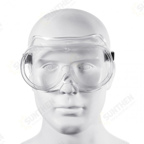 Safety Goggles Splash Resistant Lens Breathable Valves Anti-Fog Protative Tools